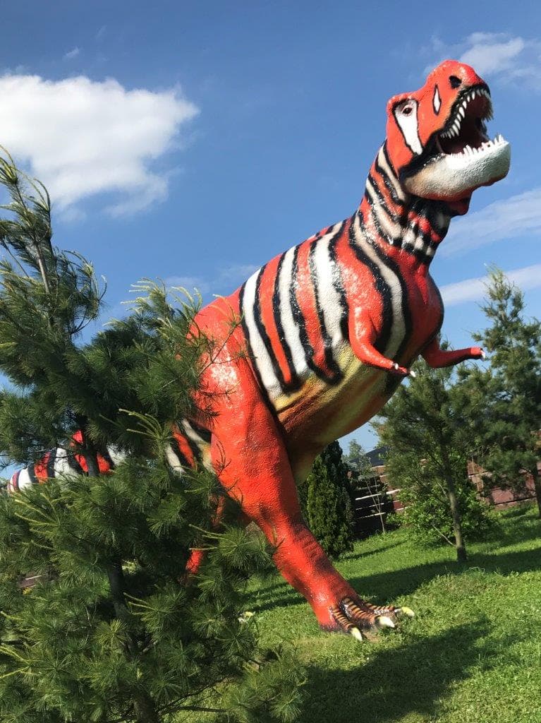 Bałtycki Park Dinozaurów i Rozrywki koło Wrzosowa